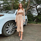 2 Piece Sweater Cropped Top Midi Skirt Matching Set Outfits Button Up Split Skirt Set The Clothing Company Sydney