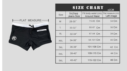 Men's Swim low rise swimwear beach swimming trunks shorts men boxer trunks bathing Shorts The Clothing Company Sydney