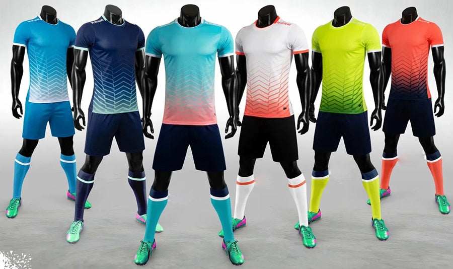 Children Football Jerseys Men Boys Girls Soccer Clothes Sets Short Sleeve Football Uniforms Adult Kids Soccer Jersey Shorts Set The Clothing Company Sydney