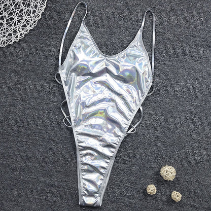 High Leg cut One Piece Swimsuit Thong Swimwear Women Trikini Backless Monokini Brazilian Bathing Suit Swim wear The Clothing Company Sydney