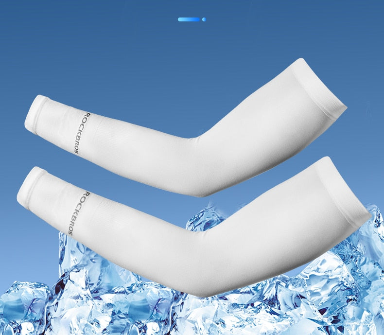 Ice Fabric Running Arm Warmers UV Protect Arm Sleeves Basketball Camping Riding Cycling Outdoors Sports Wear Protective Gear The Clothing Company Sydney