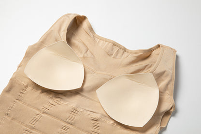 Women's Padded Shapewear Camisole Body Shaper Compression Shirt With Pads Waist Trainer Tummy Control Tank Tops Seamless Corset The Clothing Company Sydney