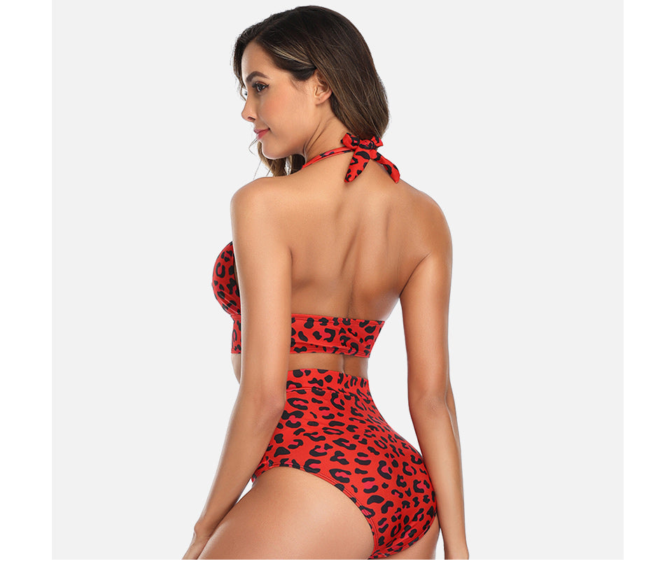 2 Piece Swimwear Plus Size XXXL Split Bikinis Swimsuit Push Up Padded Polyester Beachwear Bathing Swimming Suit The Clothing Company Sydney