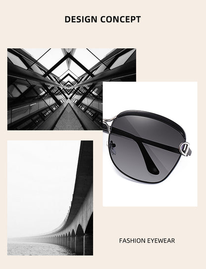 Polarized Ladies Sunglasses Gradient Lens Round Sun Glasses Square Luxury Brand Oculos Eyewear The Clothing Company Sydney