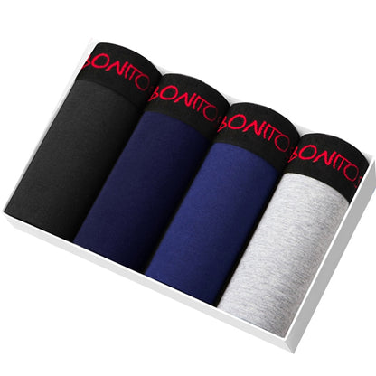 4 Pack Boxer Shorts Men's Panties Underpants Boxershorts Underwear Cotton Mix Trunks Set The Clothing Company Sydney