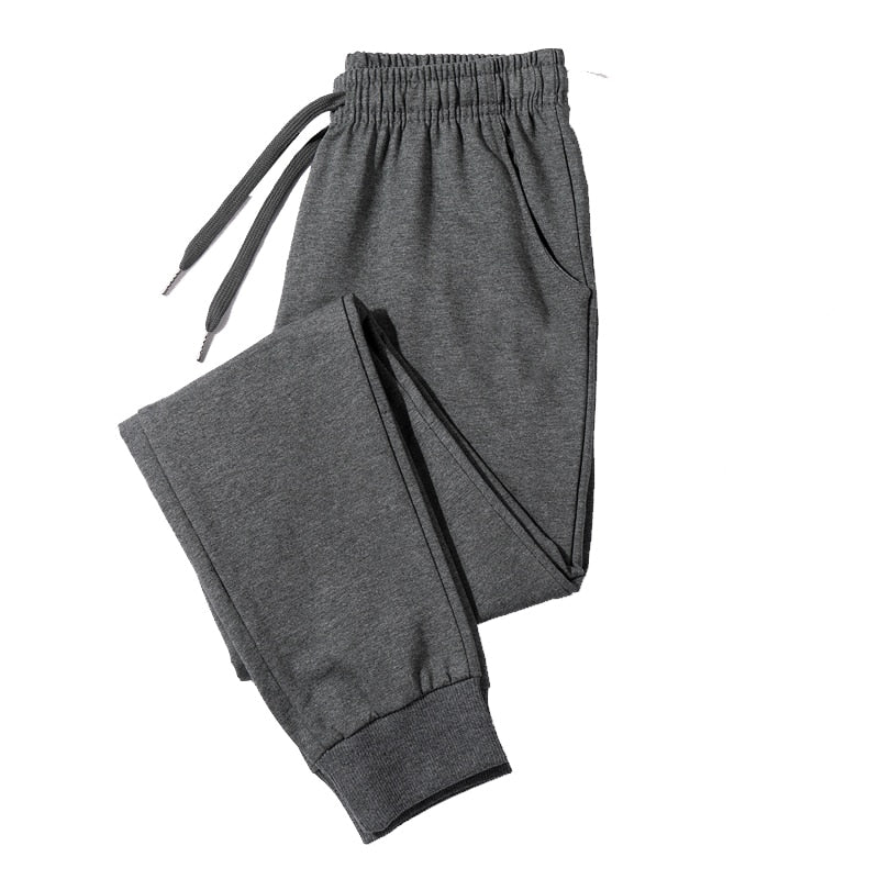 2 Piece Cotton New Sweatpants Men's streetwear Pants Fashion Pencil linen Pants Men Full Length Drawstring Trousers For Men Casual Pants The Clothing Company Sydney