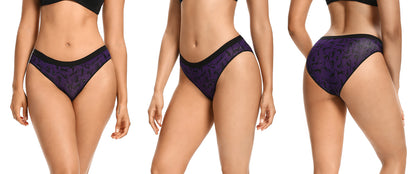 Black Lingerie Women´s Cotton Panties Underwear Briefs Soft Underpants Plus Size High Waist The Clothing Company Sydney