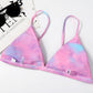 2 Piece Bikini Micro Women's Swimsuit Tie Dye Mini Thong Bikinis Set Brazilian Swimming Swimwear Bathing Suit The Clothing Company Sydney