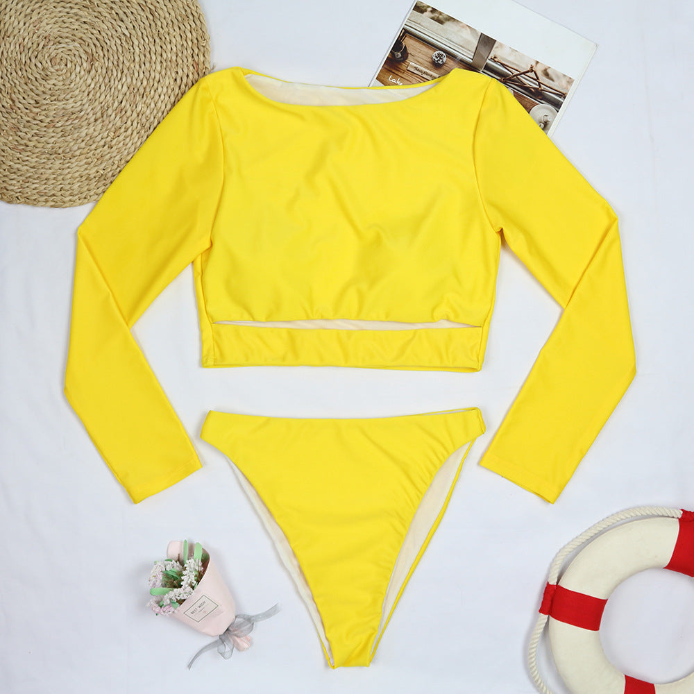 2 Piece Swimwear Women's Leopard Print  Swimsuit Bathing Suit Retro Swimsuit Vintage Beach wear Surfing Swim Suit Bikini Set The Clothing Company Sydney