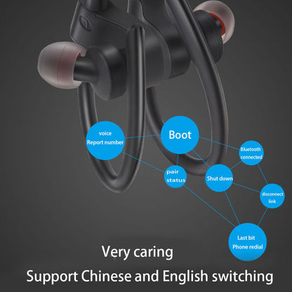 Sports Wireless 5.0 Bluetooth Headset Running Stereo Music Mini Dual-in Earplugs Universal Earphones Headphones The Clothing Company Sydney