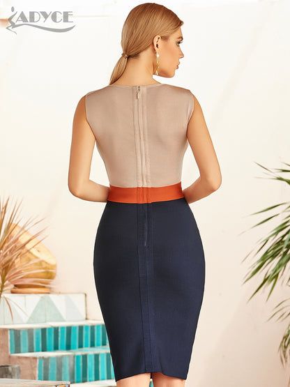 Summer Sleeveless Bodycon Bandage Tank Knee Length Club Formal Evening Runway Party Dresses The Clothing Company Sydney