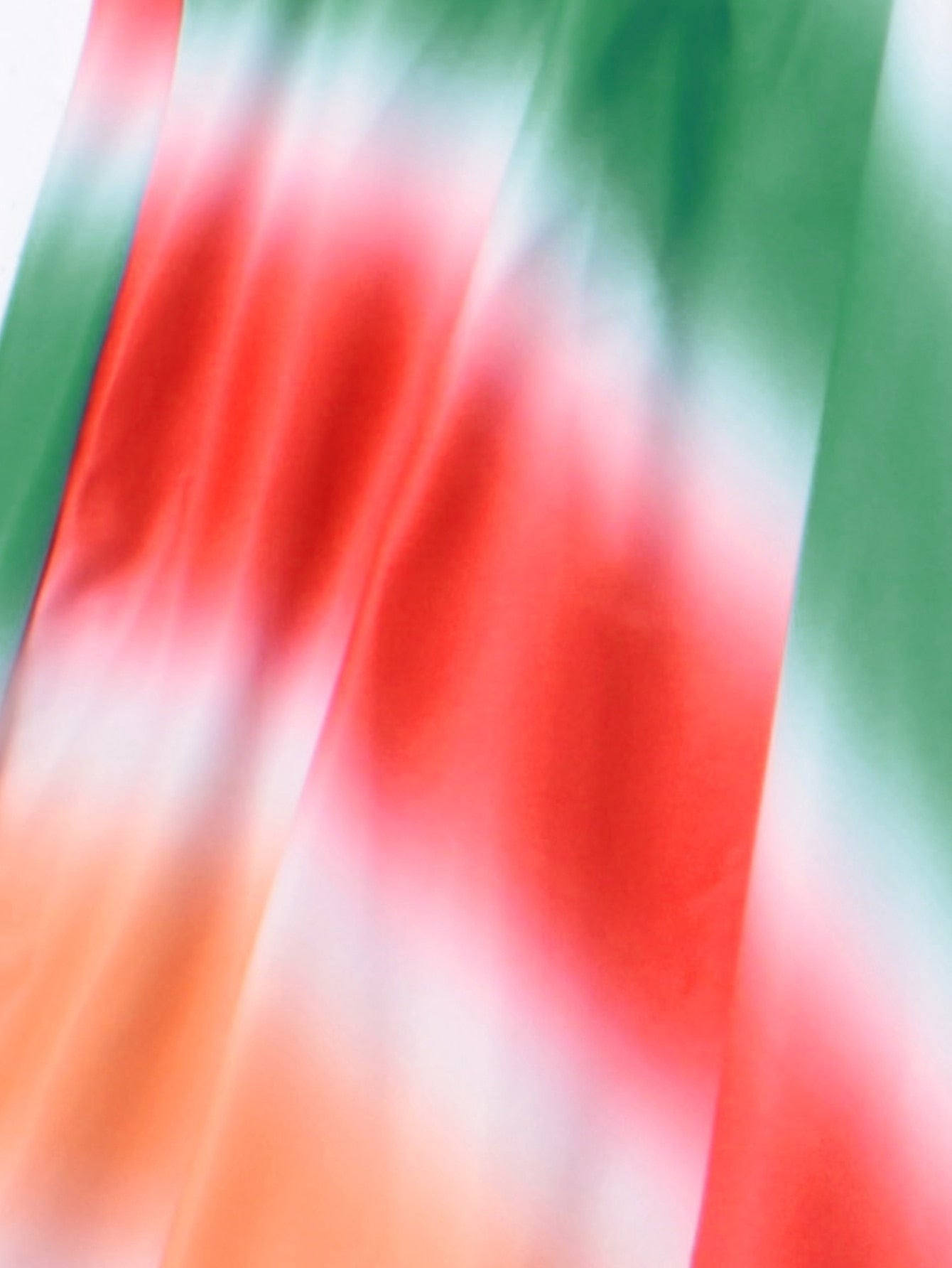 2 Piece Rainbow Printed Plus Size Swimwear Women High Waist Swimsuit The Clothing Company Sydney