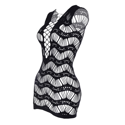 Women Exotic Lingerie Costumes Hollow Nightwear Intimates Half Slip Backless Underwear Fishnet Dresses The Clothing Company Sydney