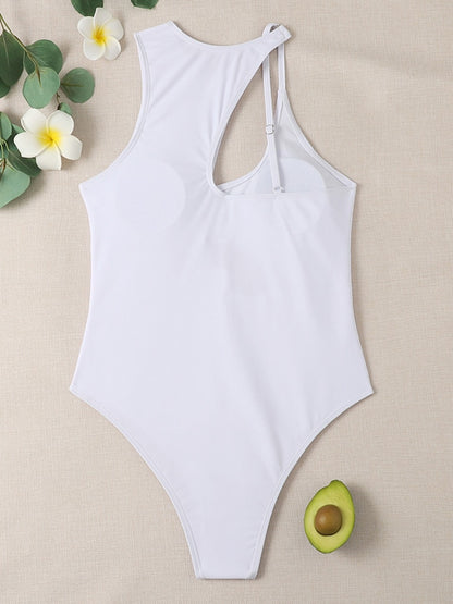 High Neck Swimwear One Piece Swimsuit Hollow Out Bathing Suit Summer Beach Wear Push Up Monokini The Clothing Company Sydney