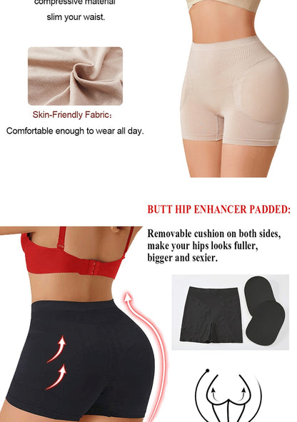 Ladies Body Shaper Butt Lifter Panties Women Hip Shapewear Seamless Push Up Panties Hip Enhancer The Clothing Company Sydney