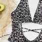 Leopard Strapped Swimwear High Cut One Piece Swimsuit Monokini Push Up Summer Beach Wear Bathing Suit The Clothing Company Sydney