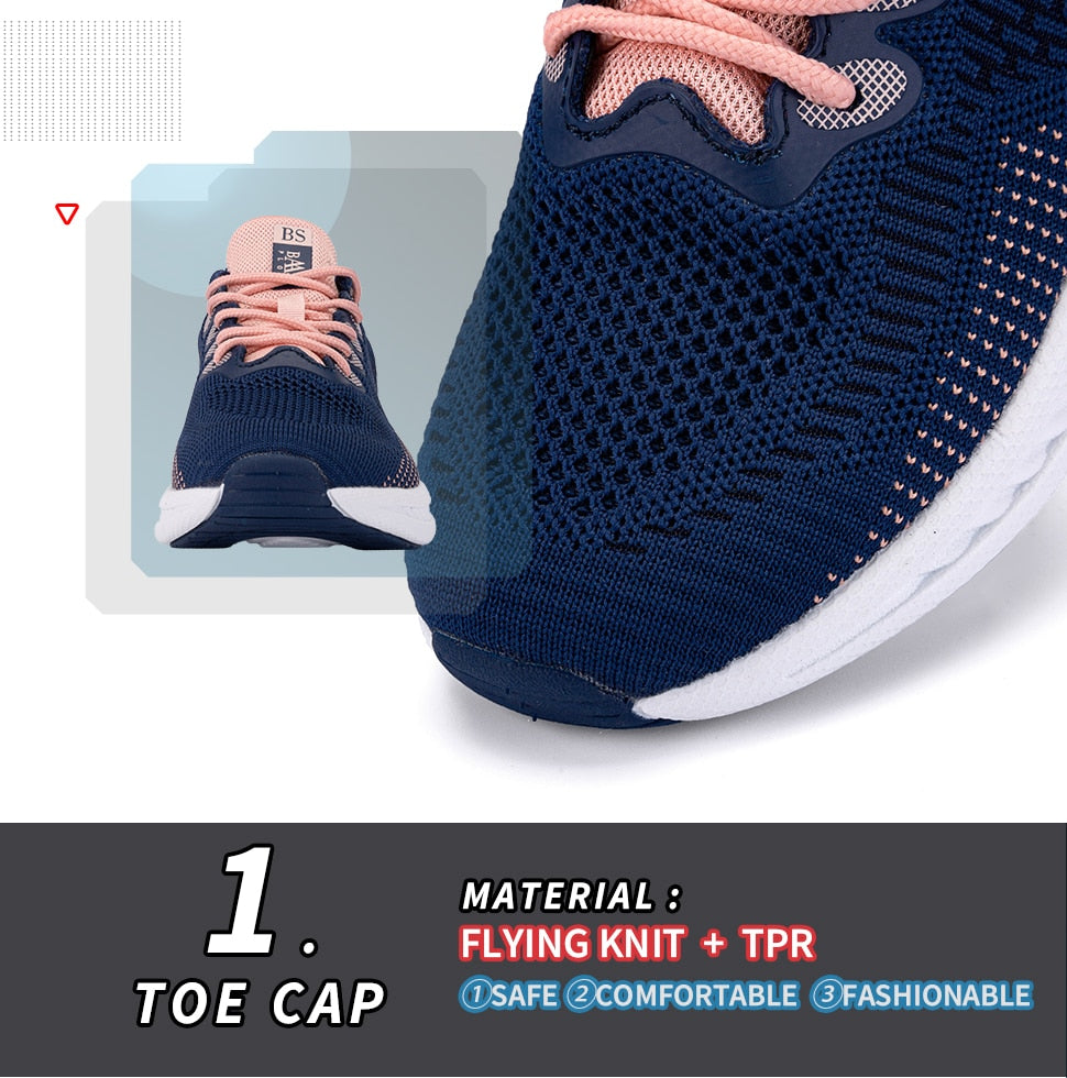 Women's Fashion Sneaker Light Knit Running Shoes Yoga Gym Tennis Sneaker Comfortable Walking Shoes The Clothing Company Sydney
