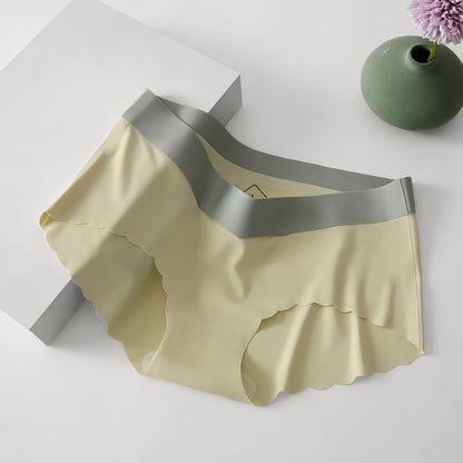 Seamless Panties Ice Silk Comfortable Women Low Waist Briefs Plus Size No Trace Lingerie Underwear The Clothing Company Sydney