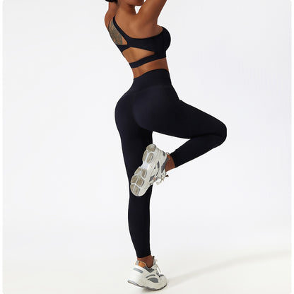2 Piece Women Yoga Set Seamless Workout Suit Sportswear Gym Clothing Fitness Bra High Waist Leggings Sports Shorts Sports Suits The Clothing Company Sydney
