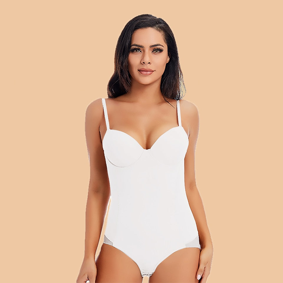 Underwire White Bodysuit Women Body Shapers Stretch Solid Color Silky Underwear Bodysuits Shapewear The Clothing Company Sydney