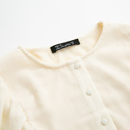 Belt blue plaid batwing long sleeve women dress summer Office ruffle shirt mini dress Casual button A-line Dress - The Clothing Company Sydney