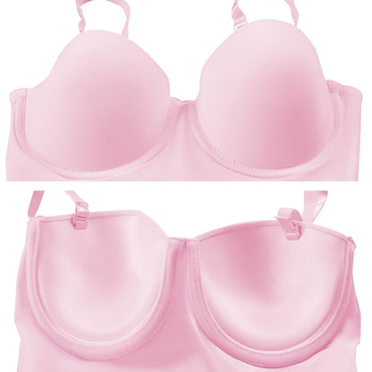 Full Length Shapewear Slips Straight Tube Dress Body Shaper Women Skinny Under Dresses Underwire Cup Black Shapewear The Clothing Company Sydney