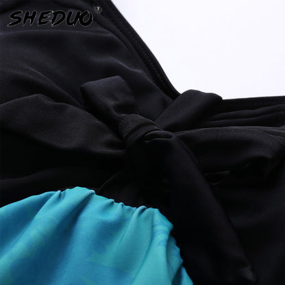 Two Piece Swimsuit Swim Skirt Swimwear Plus Size Print Bathing Suit Brazilian Swimming Wear Push Up Vintage Monokini The Clothing Company Sydney