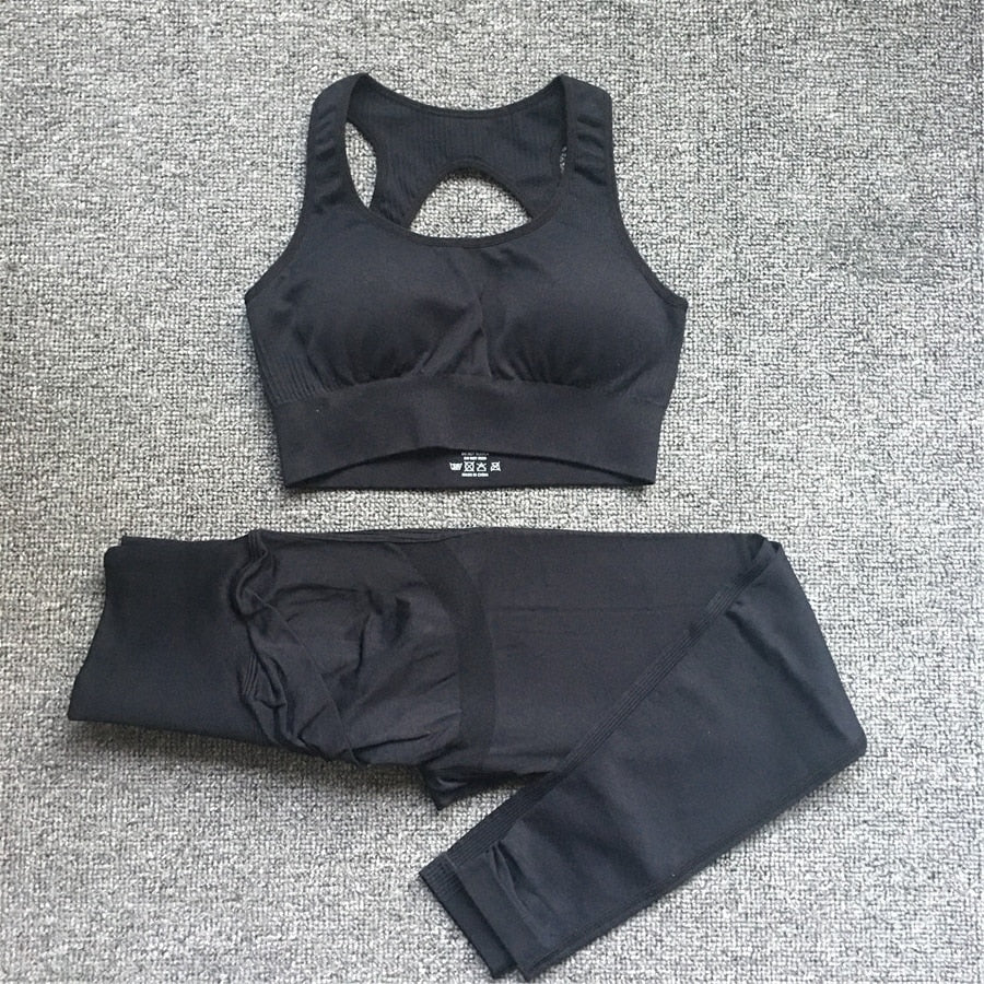 Seamless Women Fitness Arise Epic Yoga Sets High Waist Gym Scrunch Leggings Sports Bra Workout Active Wear Suits The Clothing Company Sydney