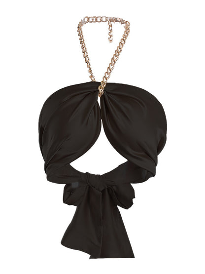 Sequin Backless Slip Mini Chain Straps Short Tulle Cocktail Summer Party Night Lush Prom Dress The Clothing Company Sydney