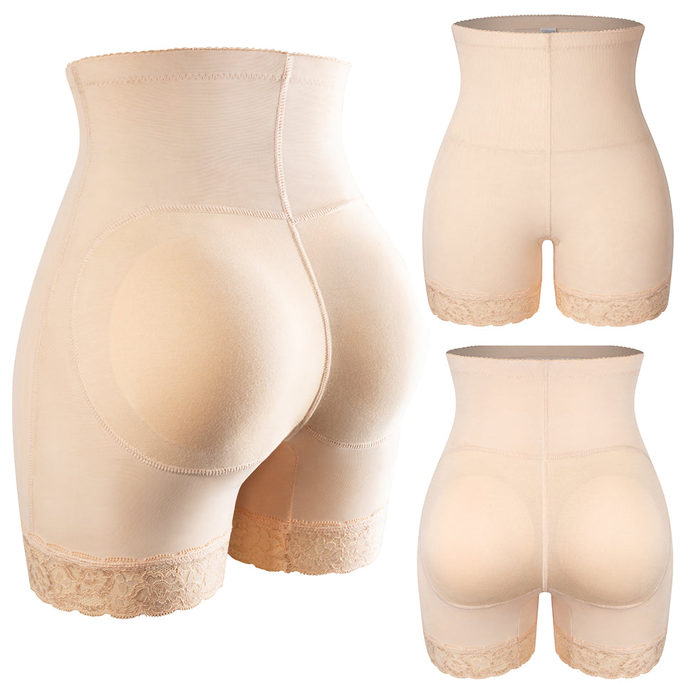 Women's Butt Lifter Hip Enhancer Booty Padded Underwear High Waist Seamless Push Up Buttocks Body Shaper Panties Boyshort The Clothing Company Sydney