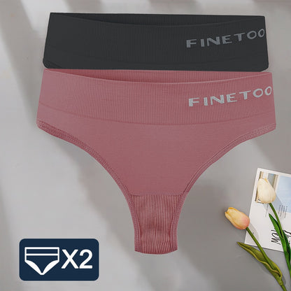 2 pack/Set Bodyshaper G-String Panties Women Slim Underwear Lingerie Thongs High Waist Underpants The Clothing Company Sydney