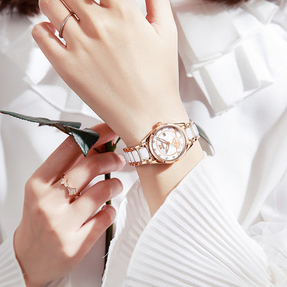 OLEVS Luxury Quartz Japan Movement 30M Water resistant Ceramics Ladies Watch Clothing Company Sydney
