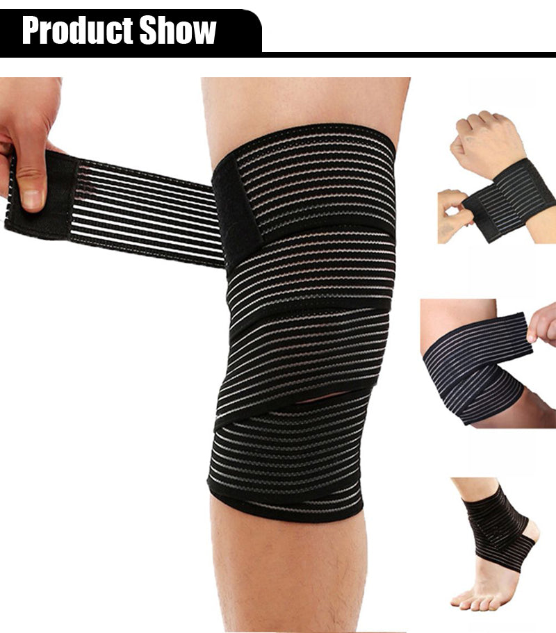Compression Knee Pad Joint Gym Elast Bandag Sport Knee Bandage Crossfit Protective Elastic Arthritis Support Tape The Clothing Company Sydney