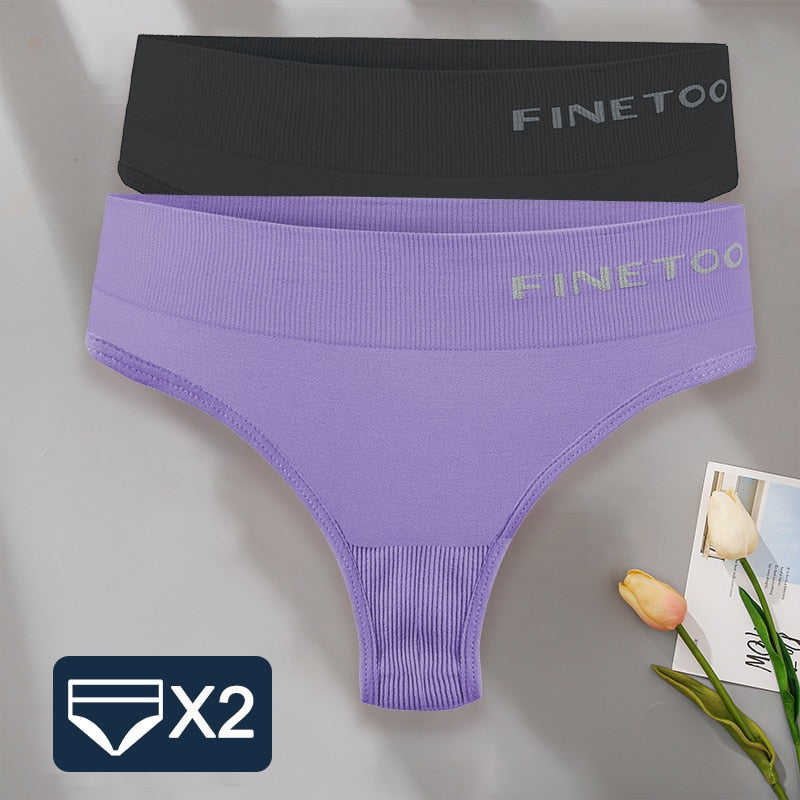 2 pack/Set Bodyshaper G-String Panties Women Slim Underwear Lingerie Thongs High Waist Underpants The Clothing Company Sydney