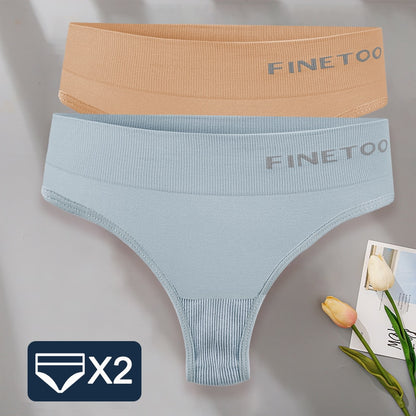 2 pack/Set Bodyshaper G-String Panties Women Slim Underwear Lingerie Thongs High Waist Underpants The Clothing Company Sydney