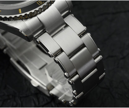 San Martin Men's 38mm Diver 6200 Retro Water Ghost Luxury Sapphire NH35 Automatic Mechanical Vintage 20Bar Luminous Watch Clothing Company Sydney