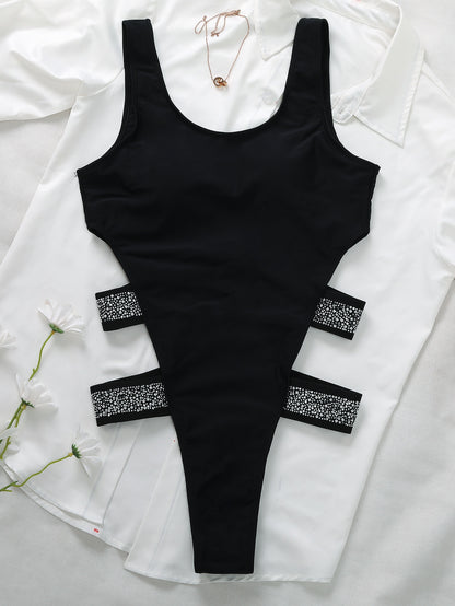Monokini Swimwear Backless One Piece Thongs Swimsuit Solid Brazilian Beach Wear The Clothing Company Sydney