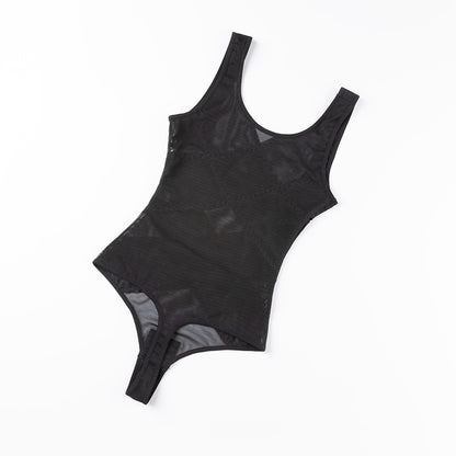 1 Piece Mesh Bodysuit Seamless Full Body Shaper Waist Tummy Control Underwear Underbust Corset Shapewear The Clothing Company Sydney