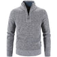 Winter Men's Fleece Thicker Sweater Half Zipper Turtleneck Warm Pullover Quality Male Slim Knitted Sweaters The Clothing Company Sydney