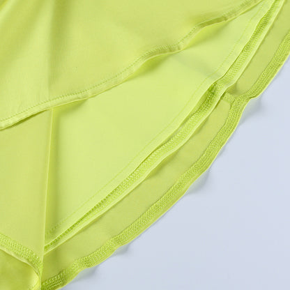 Spaghetti Strap Backless Satin Cut Out Mini Summer Dresses Elegant Cowl Neck Party Dress in Green Black The Clothing Company Sydney