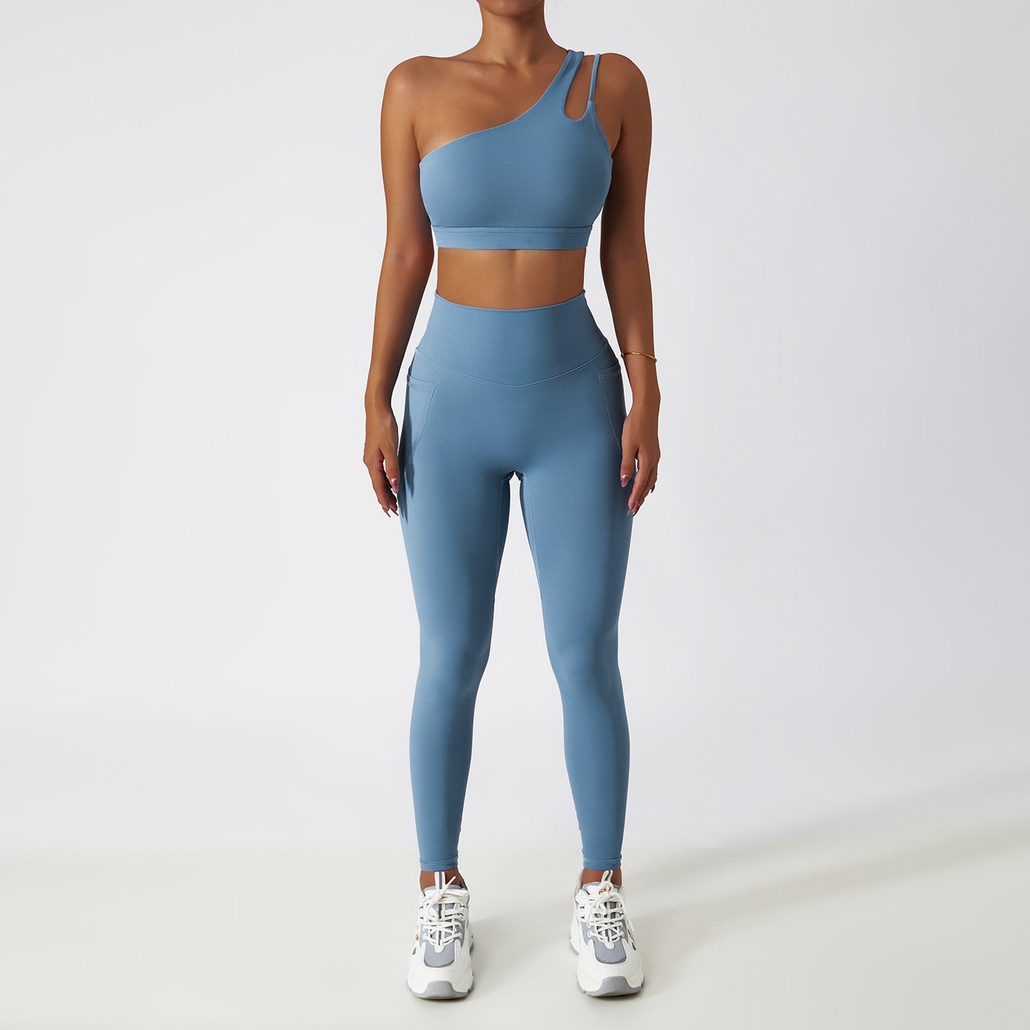 2 Piece Women Yoga Set Seamless Workout Suit Sportswear Gym Clothing Fitness Bra High Waist Leggings Sports Shorts Sports Suits The Clothing Company Sydney