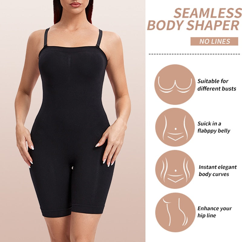 Women's Bodysuit Shapewear Full Body Shaper Tummy Control  Sheath Butt Lifter Push Up Thigh Slimmer Abdomen Shapers Corset The Clothing Company Sydney