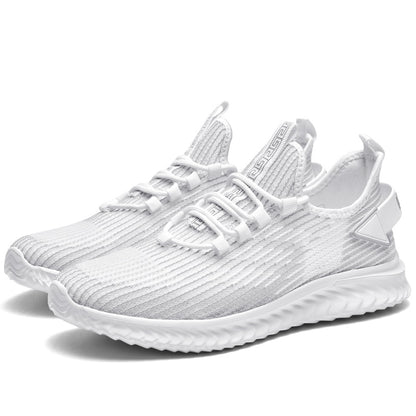 Men's Sneakers Breathable Stretch Fabric Soft Comfortable Running Sport Shoes Big Size 47 48 Lightweight Men Shoes The Clothing Company Sydney