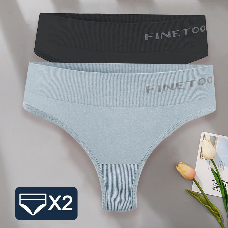 2 pack/Set Bodyshaper G-String Panties Women Slim Underwear Lingerie Thongs High Waist Underpants The Clothing Company Sydney