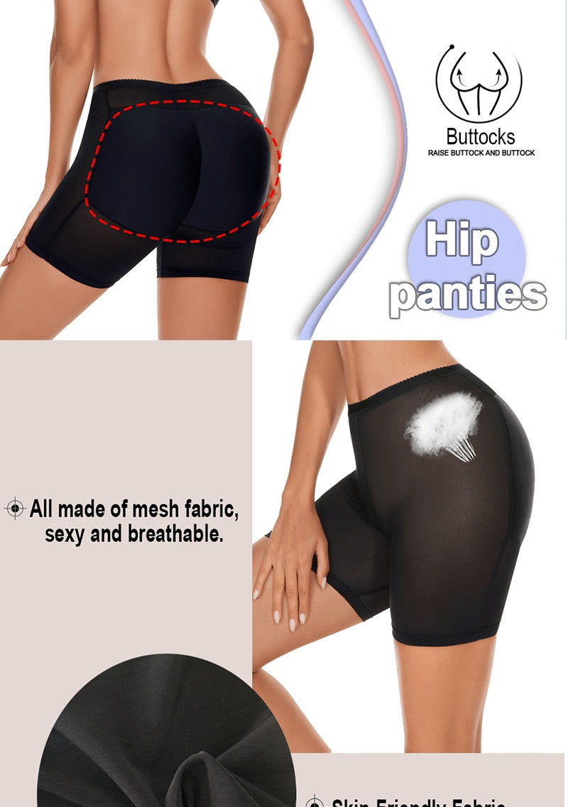 Body Shaper Butt Lifter Panties Women's Hip Shapewear Seamless Fake Big Ass Booty Push Up Panties Hip Enhancer The Clothing Company Sydney