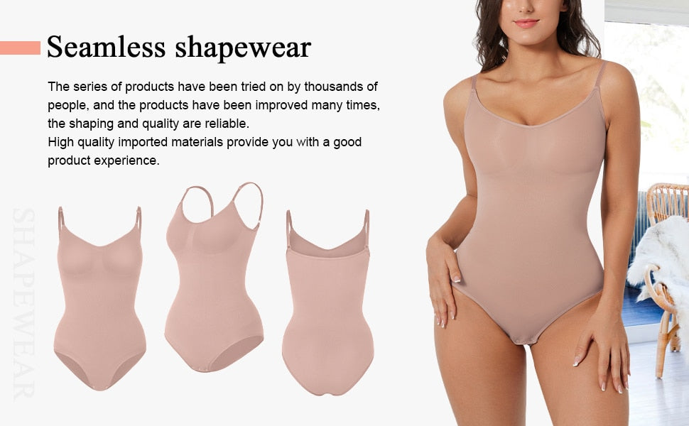 Sculpting Bodysuit Shapewear Seamless Waist Trainer Body Shaper Women's Tummy Control Butt Lifter Corset The Clothing Company Sydney