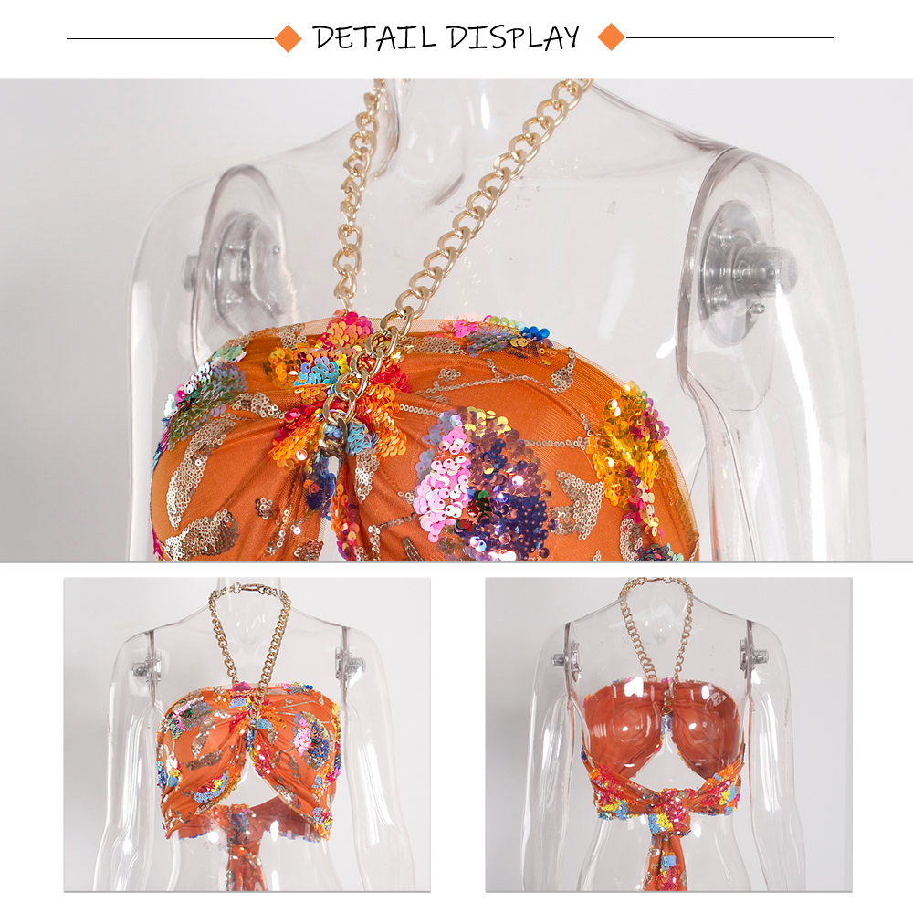 Sequin Backless Slip Mini Chain Straps Short Tulle Cocktail Summer Party Night Lush Prom Dress The Clothing Company Sydney