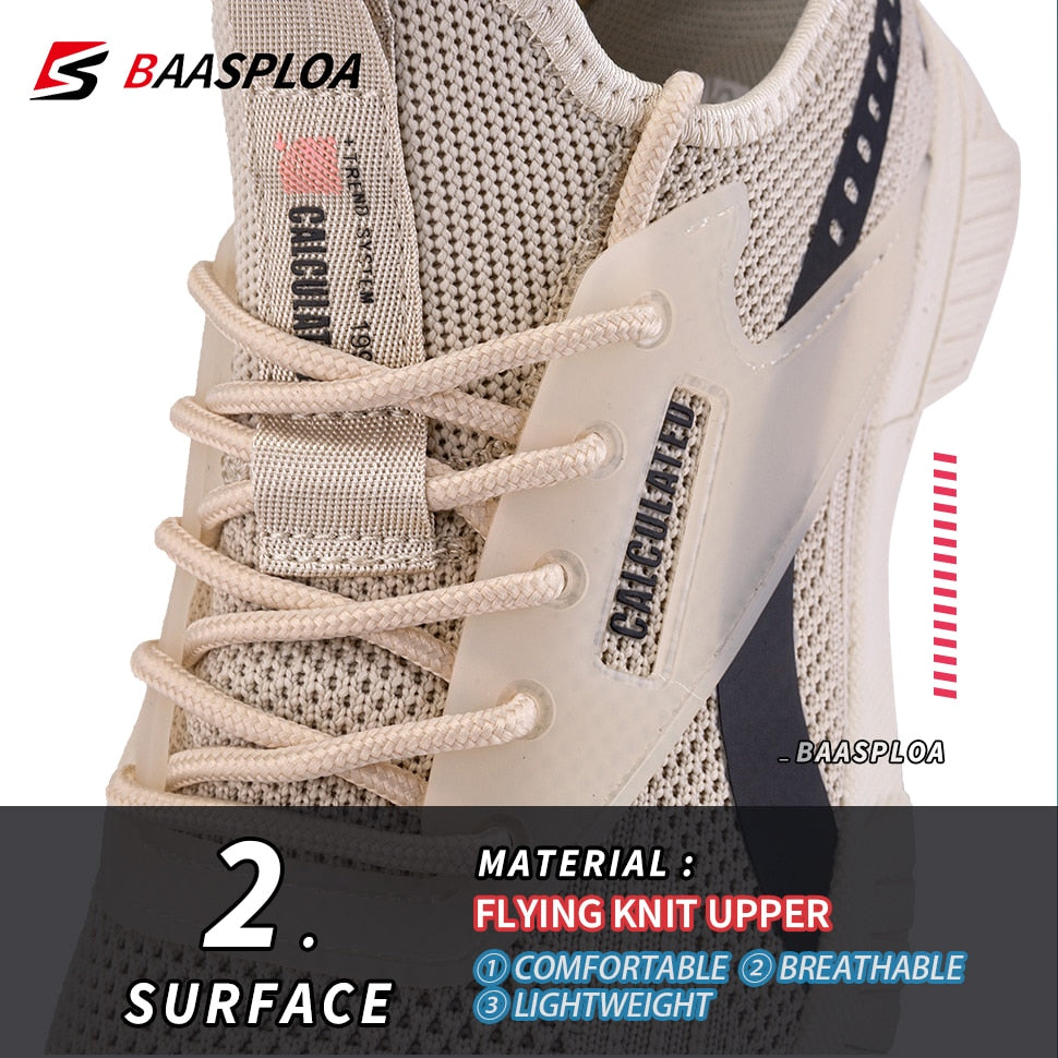 Women's Sneaker Lightweight Fashion Running Shoes Female Comfortable Knit Tennis Shoes Walking Sneaker The Clothing Company Sydney