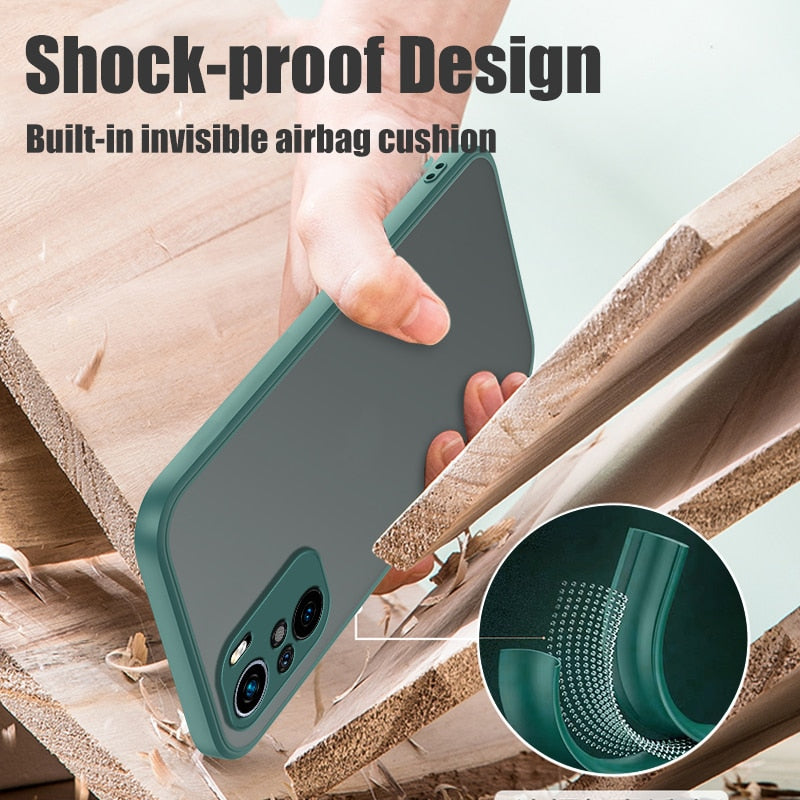 Shockproof Matte Case For Samsung Galaxy A33 A53 A13 5G A52 A72 A32 4G A51 A71 S10E S20 S21 FE S22 Plus Ultra Armor Bumper Cover The Clothing Company Sydney