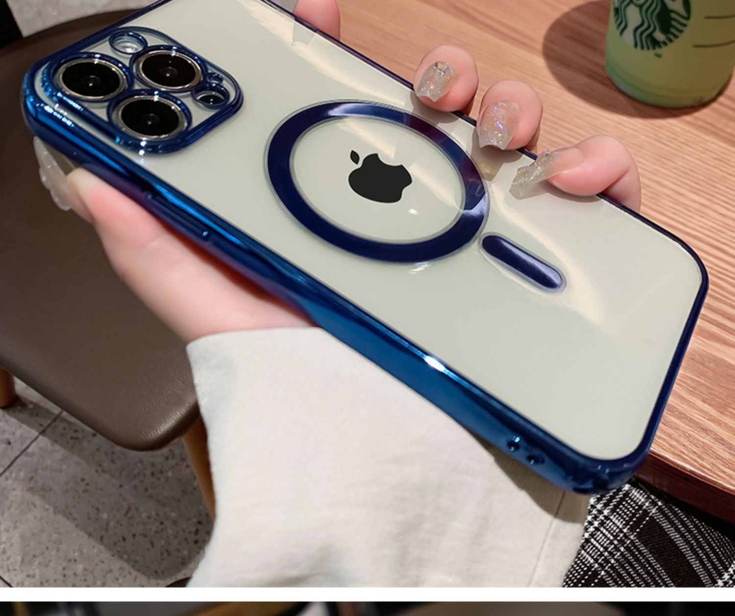 Luxury Plating Clear Magnetic For Magsafe Wireless Charge Case For iPhone 13 12 11 Pro Max X XR XS Plus Soft Silicone Cover The Clothing Company Sydney